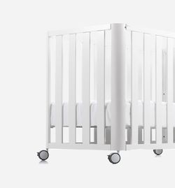 Cuna colecho DOCO Sleeping 120x60cm Blanco + Textil de Cotinfant