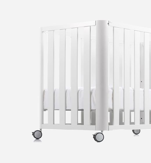 Cuna colecho DOCO Sleeping 120x60cm Blanco + Textil de Cotinfant