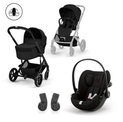 Cybex Balios S lux dúo con capazo plegable + Adaptadores Grupo 0 + Cloud G3