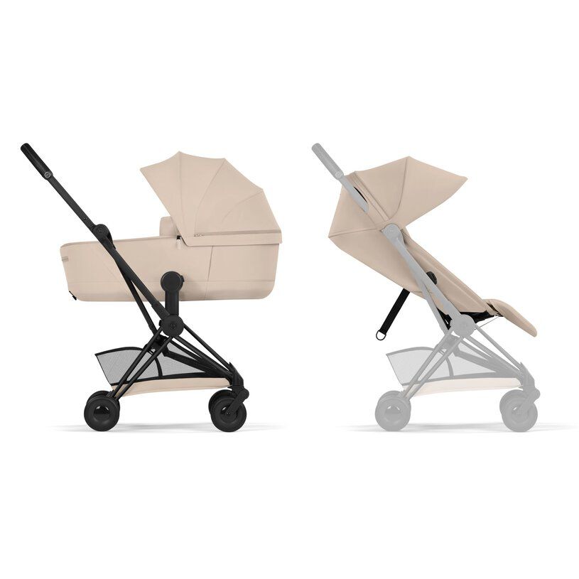 Cybex Coya 2026 capazo y silla Cozy Beige