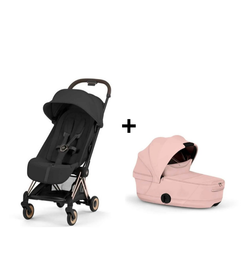 Cybex COYA Style Rosegold con capazo