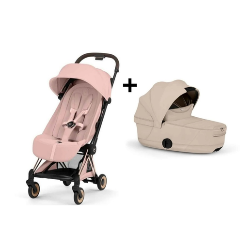 Cybex COYA Style Rosegold con capazo