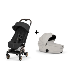 Cybex COYA Style Rosegold con capazo