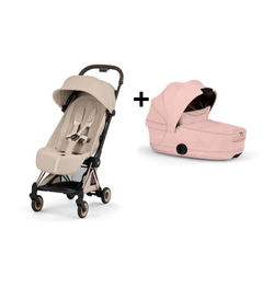 Cybex COYA Style Rosegold con capazo