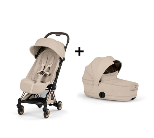 Cybex COYA Style Rosegold con capazo