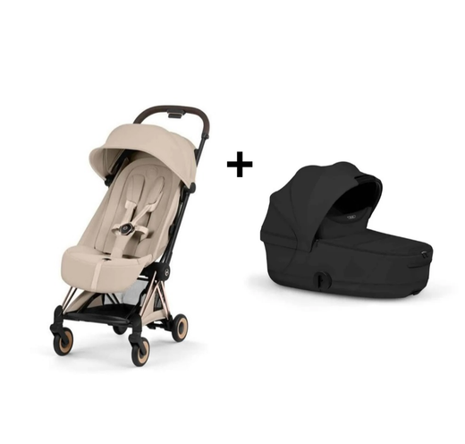 Cybex COYA Style Rosegold con capazo