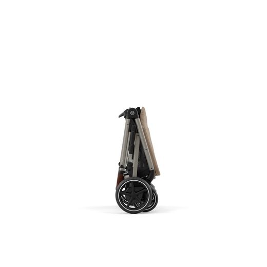 Cybex E-Gazelle S + 1 capazo Gazelle S Cot + Silla adicional Almond Beige