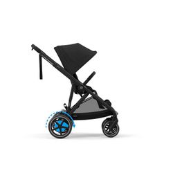 Cybex E Gazelle S Moon Black + adaptadores + portabebé Cybex Cloud G Magic Black Comfort