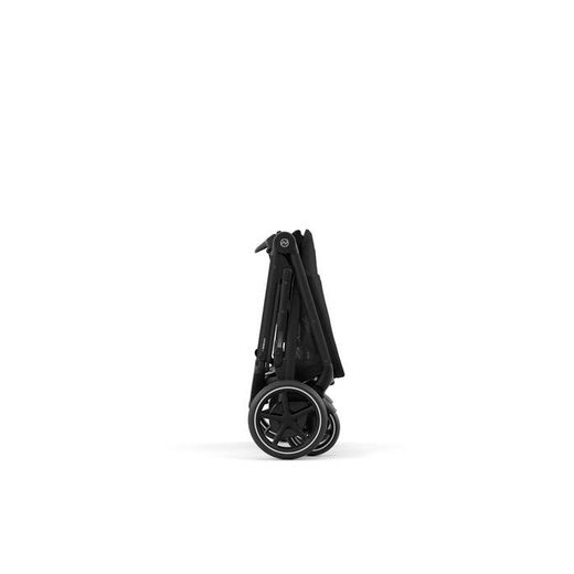 Cybex E Gazelle S Moon Black + adaptadores + portabebé Cybex Cloud G Magic Black Comfort