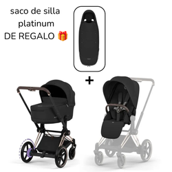 Cybex E-Priam Comfort Collection 2026 + SACO DE SILLA PLATINUM de Cybex de REGALO 🎁