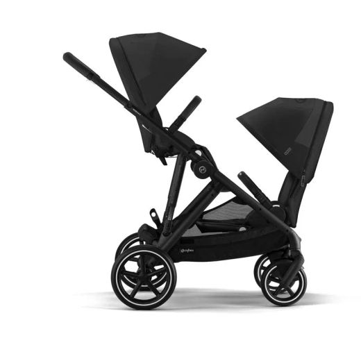 Cybex Gazelle S con 2 sillas, 2 portabebés Cloud G y 2 juegos de adaptadores