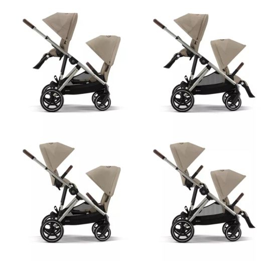 Cybex Gazelle S con 2 sillas