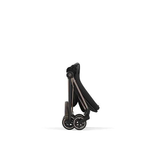 Cybex Mios 2025 EXPOSICIÓN TIENDA chasis Rose Gold con capazo y silla Sepia Black