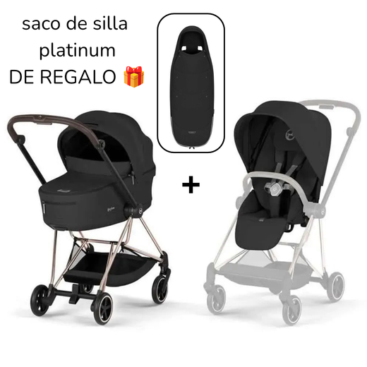Cybex Mios duo 2026 Pack Comfort + SACO DE SILLA PLATINUM de Cybex de REGALO 🎁