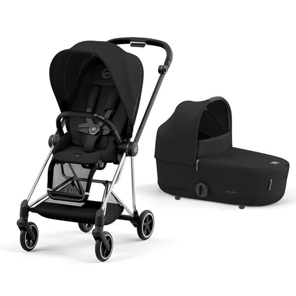 Cybex Mios Platinum Dúo chasis Chrome Black Cozy Beige