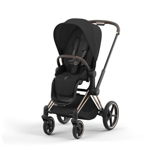 Cybex Priam Dúo chasis Rosegold tejido Comfort