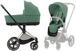Cybex Priam Dúo chasis Rosegold tejido Comfort