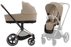 Cybex Priam Dúo chasis Rosegold tejido Comfort
