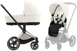 Cybex Priam Dúo chasis Rosegold tejido Comfort