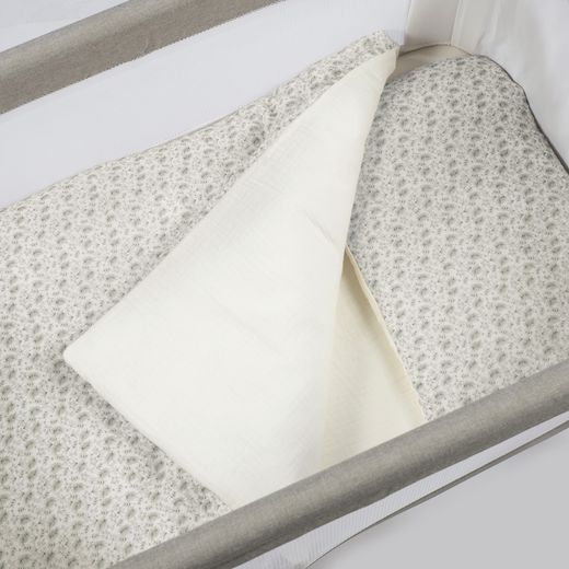 Edredón + bajera + almohada cuna 90x50 Gala de Walking Mum