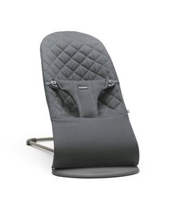 Hamaca BabyBJörn Bliss antracita + juguete madera