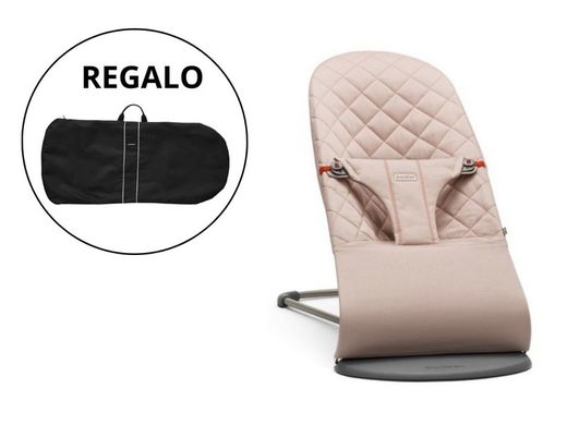 Hamaca BabyBjörn Bliss algodón con bolsa de transporte