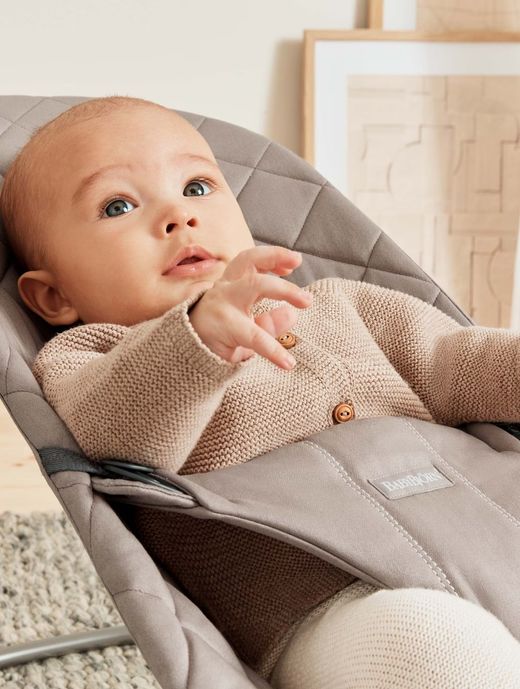 Hamaca BabyBjörn Bliss tejido algodón ACOLCHADO CLÁSICO