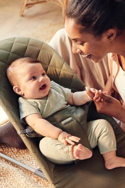 Hamaca BabyBjörn Bliss tejido algodón ACOLCHADO CLÁSICO