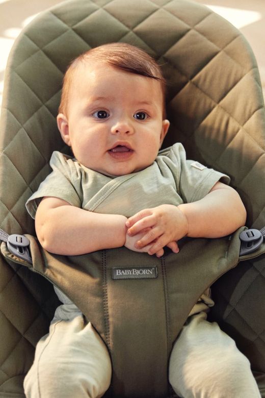 Hamaca BabyBjörn Bliss tejido algodón ACOLCHADO CLÁSICO