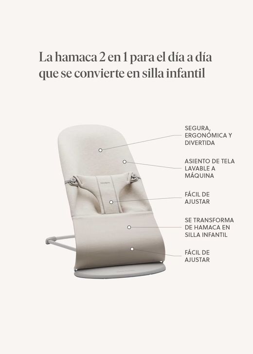 Hamaca Babybjörn Bliss JERSEY 3D