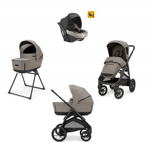Inglesina Aptica XT 2025 trío con Drawin recline Tundra Beige LIQUIDACIÓN EXPOSICIÓN TIENDA BADALONA
