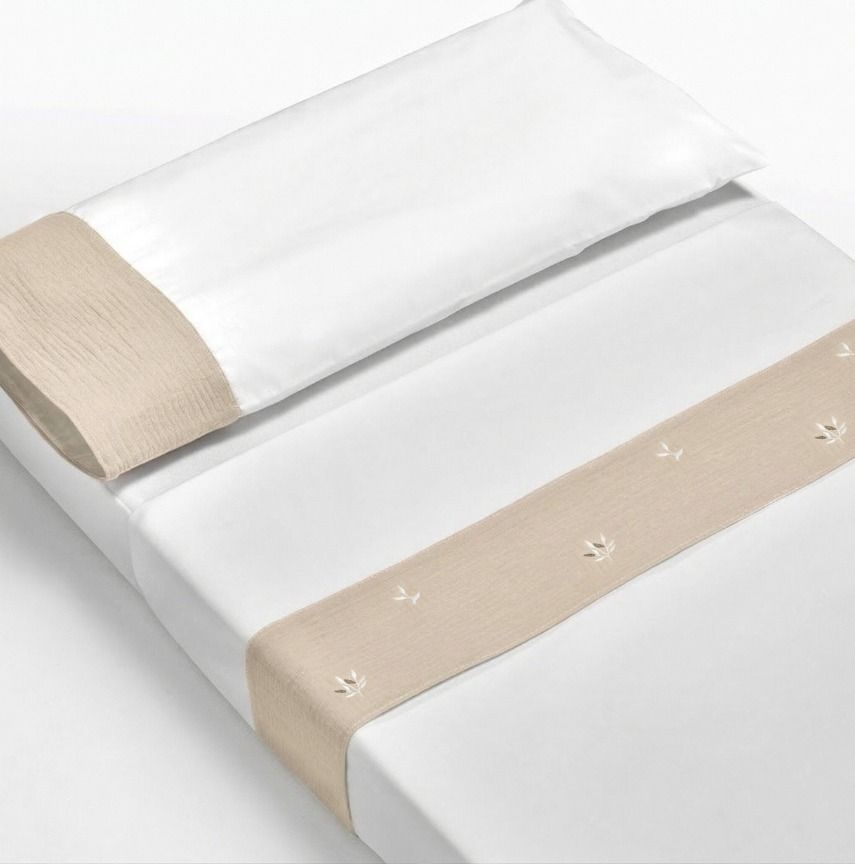 Juego de sábanas 2 piezas Doco 90x50cm Cotinfant Tippy verde