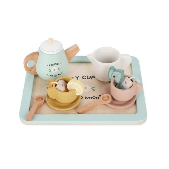 Juego de Tea time de madera de Saro