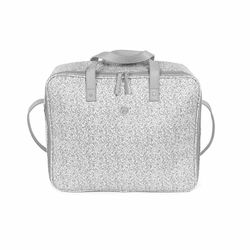 Maleta Flower Mellow gris de Pasito a Pasito