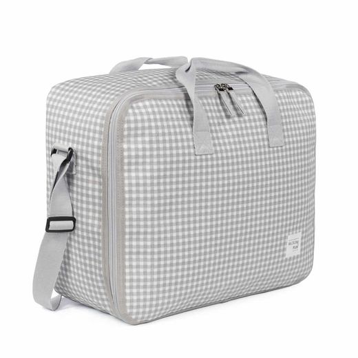 MALETA I LOVE VICHY GRIS DE WALKING MUM