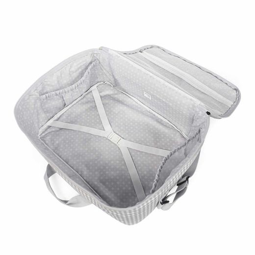 MALETA I LOVE VICHY GRIS DE WALKING MUM