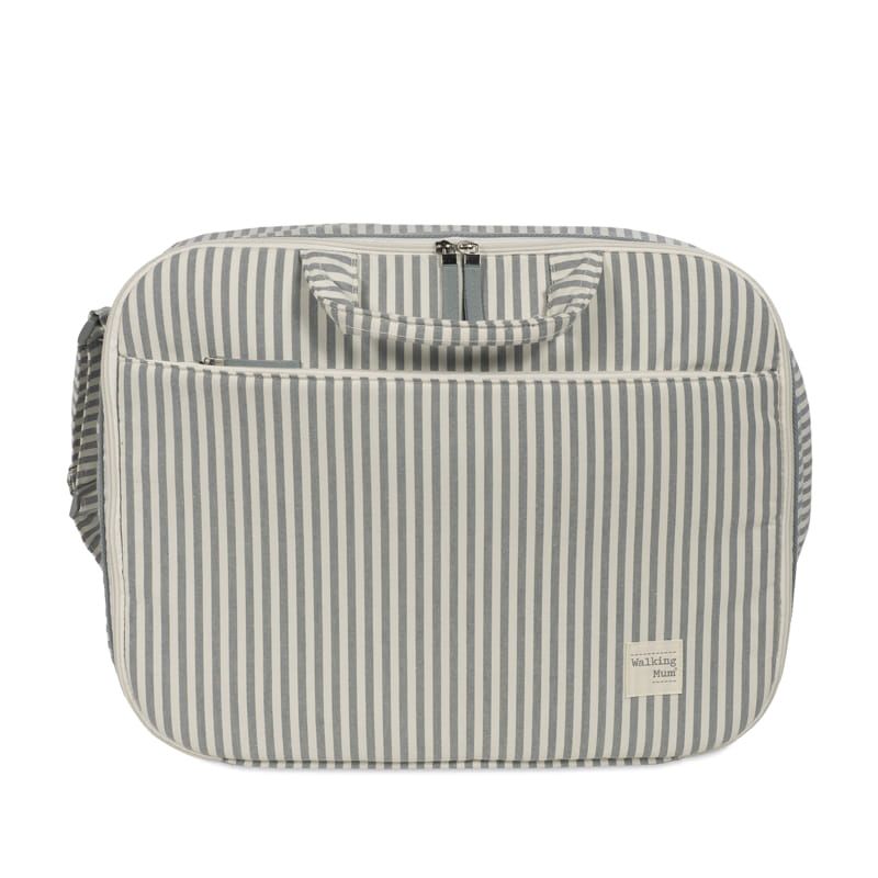 Maleta Praliné Rayas de Walking Mum Matcha