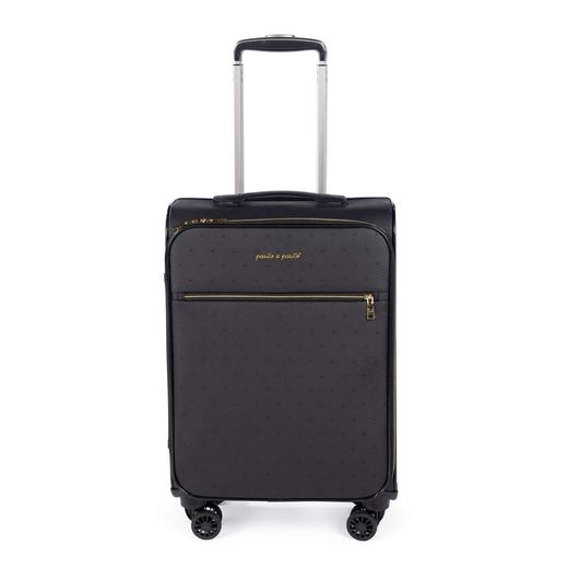 Maleta trolley London Negra de Pasito a pasito