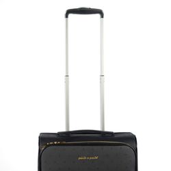 Maleta trolley London Negra de Pasito a pasito