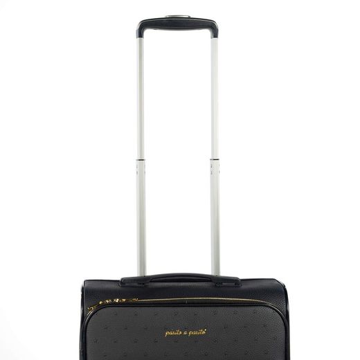 Maleta trolley London Negra de Pasito a pasito