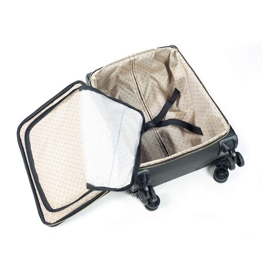 Maleta trolley London Negra de Pasito a pasito