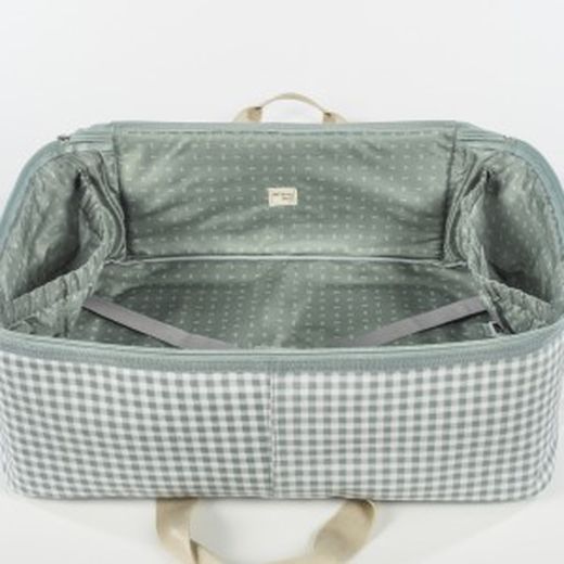 Maleta Walking Mum I Love Vichy color verde
