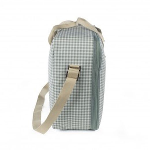 Maleta Walking Mum I Love Vichy color verde