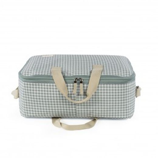 Maleta Walking Mum I Love Vichy color verde