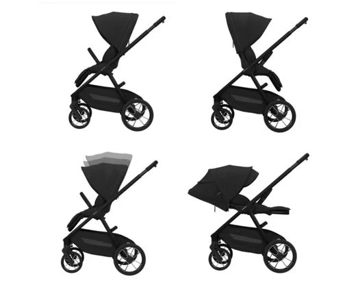 Maxi-Cosi Oxford+ 2027 capazo plegable y plegado automático con una mano
