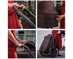 Maxi-Cosi Oxford+ 2027 capazo plegable y plegado automático con una mano