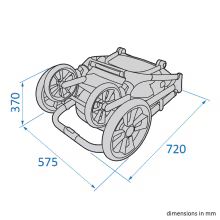 Maxi-Cosi Oxford+ 2027 capazo plegable y plegado automático con una mano