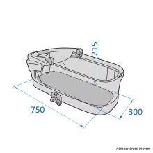 Maxi-Cosi Oxford+ 2027 capazo plegable y plegado automático con una mano
