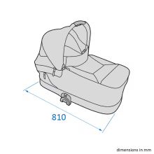 Maxi-Cosi Oxford+ 2027 capazo plegable y plegado automático con una mano