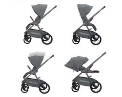Maxi-Cosi Oxford+ 2027 capazo plegable y plegado automático con una mano